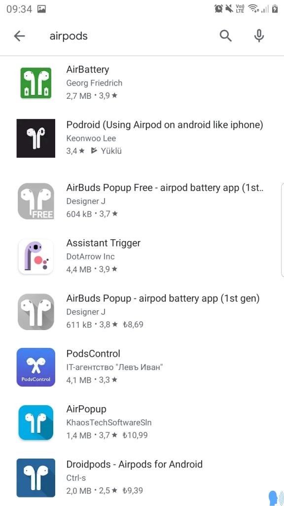 airpods-google-play-store