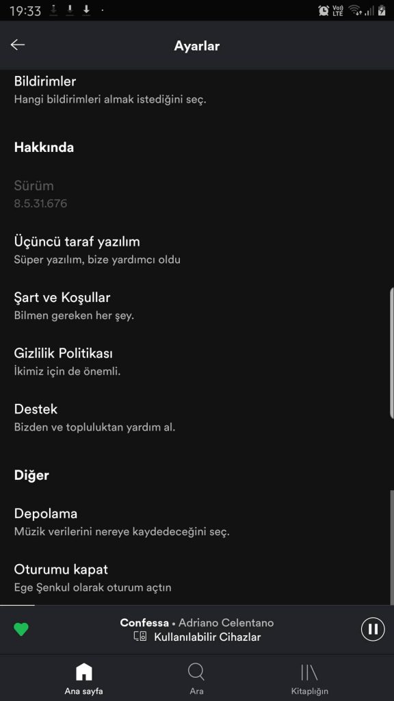 spotify android microsd kart