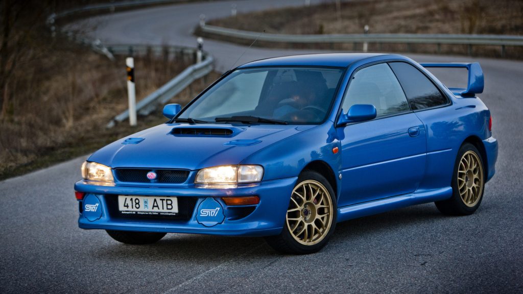 subaru impreza wrx 22b