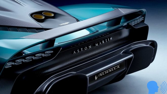 Aston Martin Valhalla egzoz sistemi