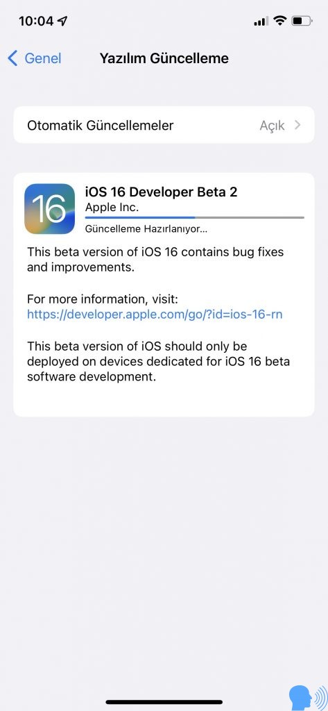iOS 16 Beta Güncellemesi Nasıl Yüklenir